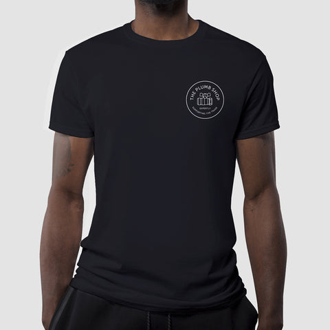 Black Unisex Crew Neck T-shirt