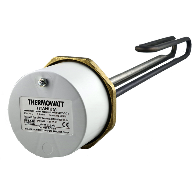 Thermowatt Titanium TI1-14/RTS Titanium 1-3/4 Immersion Element – The  Plumb Shop