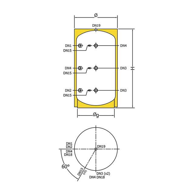 Buffer Tank Ruler 200ltr Buffer Tank – The Plumb Shop
