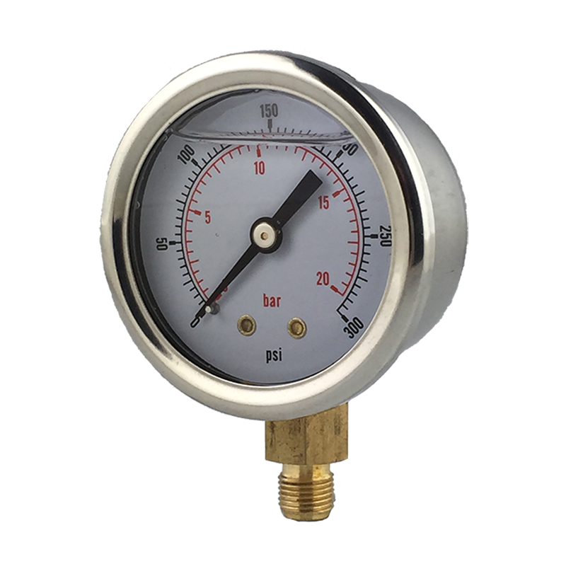 Oil Boiler Burner Pressure Test Gauge